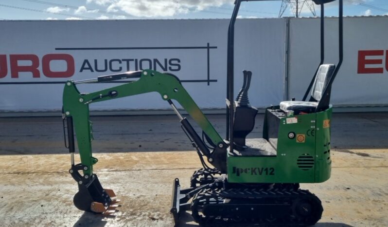 Unused 2024 JPC KV12 Mini Excavators For Auction: Leeds – 23rd, 24th, 25th, 26th October @ 08:00am full