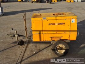 ArcGen Single Axle Welder Generator Generators For Auction: Leeds – 23rd, 24th, 25th, 26th October @ 08:00am full