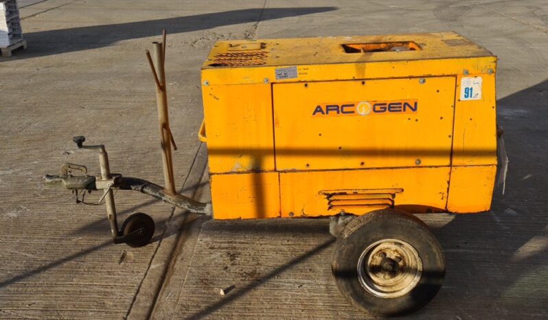 ArcGen Single Axle Welder Generator Generators For Auction: Leeds – 23rd, 24th, 25th, 26th October @ 08:00am full