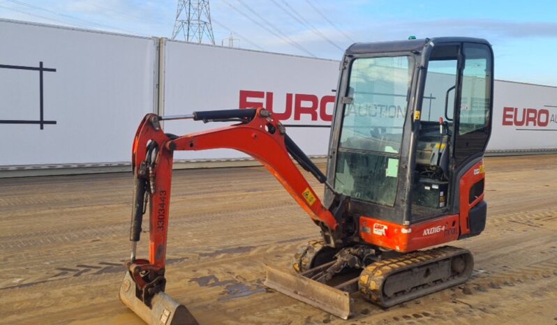 2017 Kubota KX016-4 Mini Excavators For Auction: Leeds – 23rd, 24th, 25th, 26th October @ 08:00am