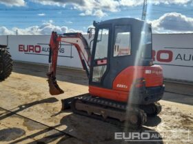 2016 Kubota KX61-3 Mini Excavators For Auction: Leeds – 23rd, 24th, 25th, 26th October @ 08:00am full