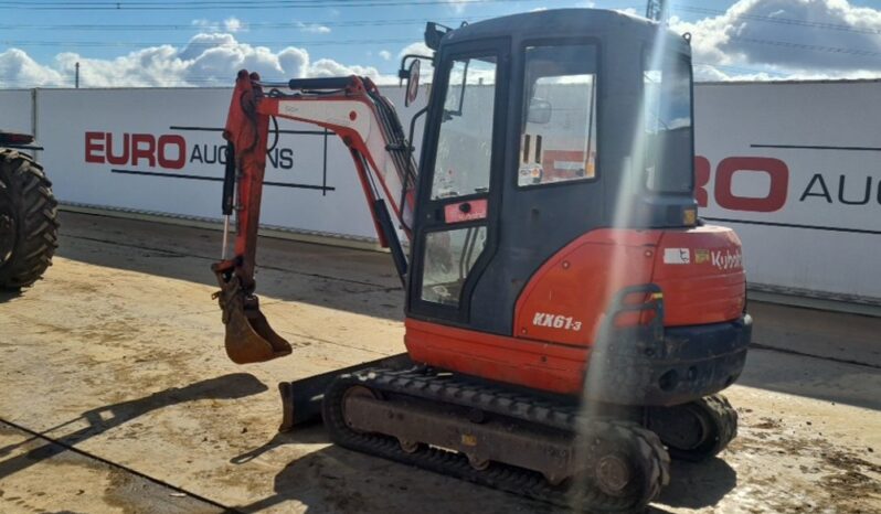 2016 Kubota KX61-3 Mini Excavators For Auction: Leeds – 23rd, 24th, 25th, 26th October @ 08:00am full