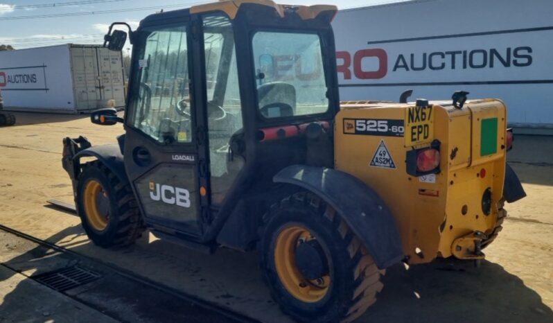 2017 JCB 525-60 Hi Viz Telehandlers For Auction: Leeds – 23rd, 24th, 25th, 26th October @ 08:00am full