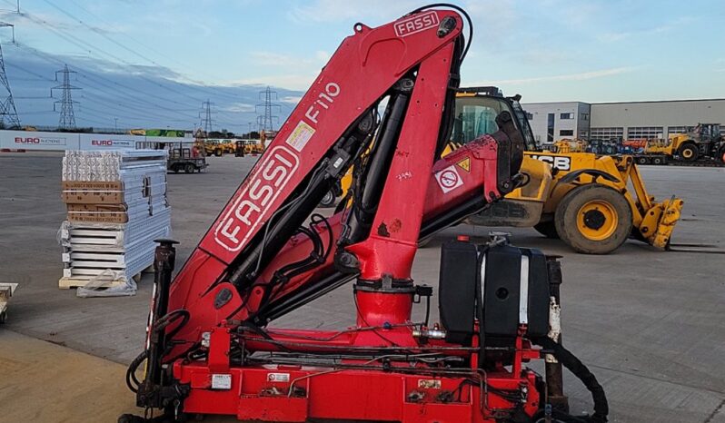 Fassi F110 Hydraulic Loading Cranes For Auction: Leeds – 23rd, 24th, 25th, 26th October @ 08:00am full