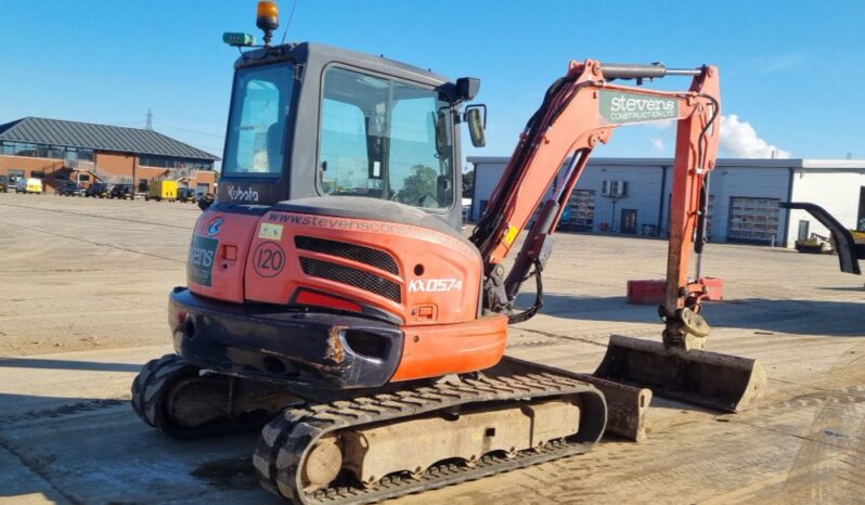 2013 Kubota KX057-4 Mini Excavators For Auction: Leeds – 23rd, 24th, 25th, 26th October @ 08:00am full