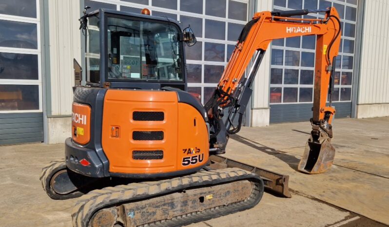 2017 Hitachi ZX55U-5A CLR Mini Excavators For Auction: Dromore – 6th & 7th December 2024 @ 9:00am For Auction on 2024-12-7 full