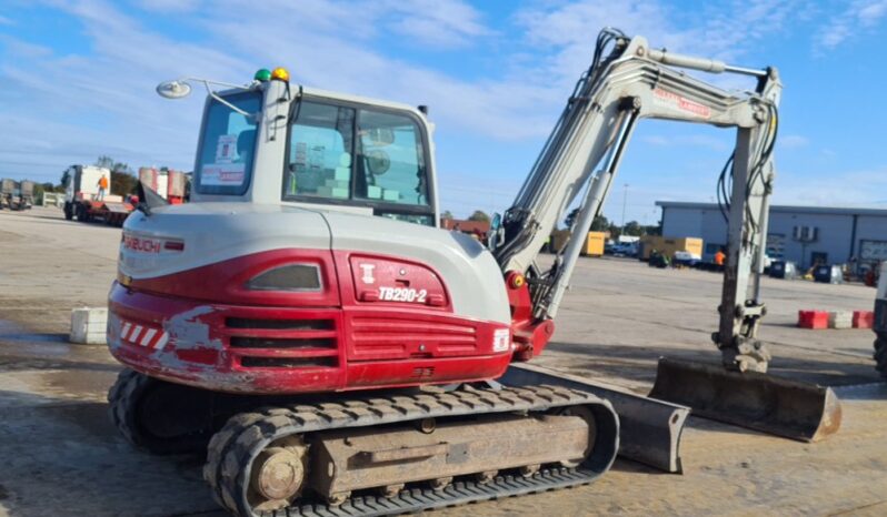 2019 Takeuchi TB290 6 Ton+ Excavators For Auction: Leeds – 23rd, 24th, 25th, 26th October @ 08:00am full