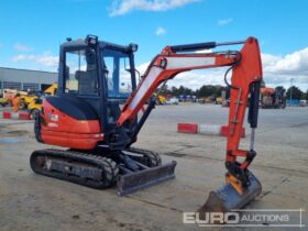 2016 Kubota KX61-3 Mini Excavators For Auction: Leeds – 23rd, 24th, 25th, 26th October @ 08:00am full