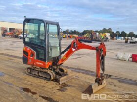 2017 Kubota KX016-4 Mini Excavators For Auction: Leeds – 23rd, 24th, 25th, 26th October @ 08:00am full