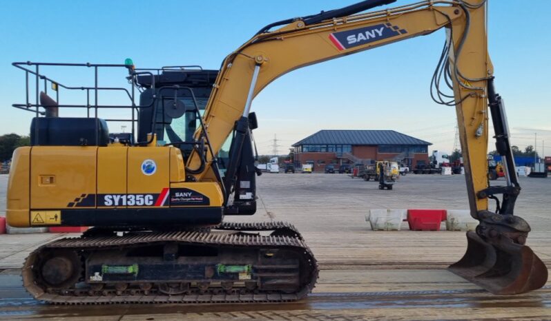 2019 Sany SY135C 10 Ton+ Excavators For Auction: Leeds – 23rd, 24th, 25th, 26th October @ 08:00am full