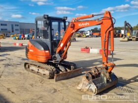 2012 Kubota KX61-3 Mini Excavators For Auction: Leeds – 23rd, 24th, 25th, 26th October @ 08:00am full