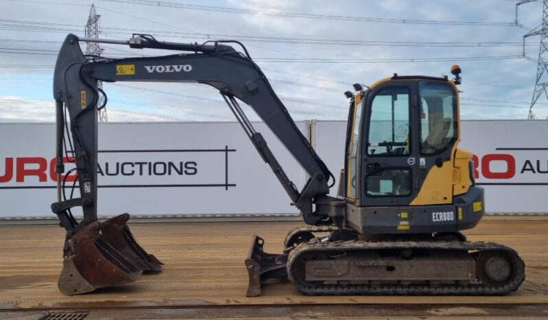 2014 Volvo ECR88D 6 Ton+ Excavators For Auction: Leeds – 23rd, 24th, 25th, 26th October @ 08:00am full