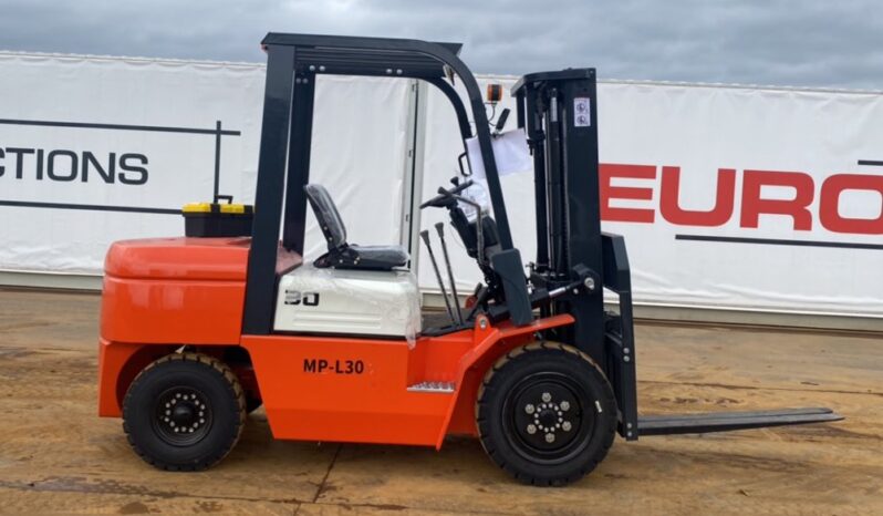 Unused 2024 Machpro MP-L30 Forklifts For Auction: Dromore – 6th & 7th December 2024 @ 9:00am For Auction on 2024-12-7 full