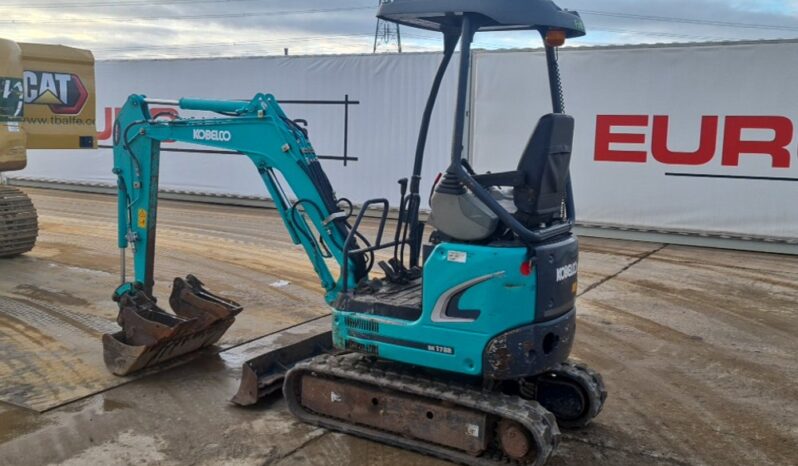 2018 Kobelco SK17SR-3 Mini Excavators For Auction: Leeds – 23rd, 24th, 25th, 26th October @ 08:00am full