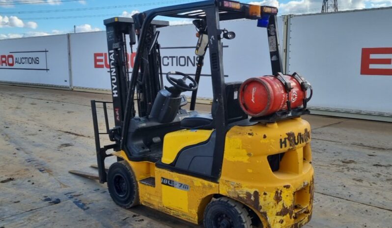 2015 Hyundai 18L Forklifts For Auction: Leeds – 23rd, 24th, 25th, 26th October @ 08:00am full