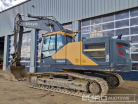 2014 Volvo EC250EL 20 Ton+ Excavators For Auction: Leeds – 23rd, 24th, 25th, 26th October @ 08:00am full