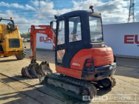 2012 Kubota KX61-3 Mini Excavators For Auction: Leeds – 23rd, 24th, 25th, 26th October @ 08:00am full