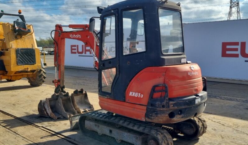 2012 Kubota KX61-3 Mini Excavators For Auction: Leeds – 23rd, 24th, 25th, 26th October @ 08:00am full