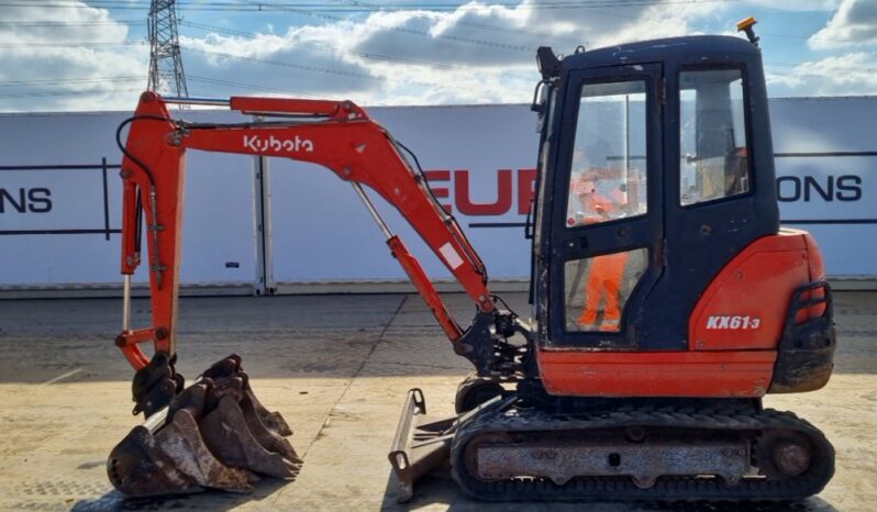 2012 Kubota KX61-3 Mini Excavators For Auction: Leeds – 23rd, 24th, 25th, 26th October @ 08:00am full