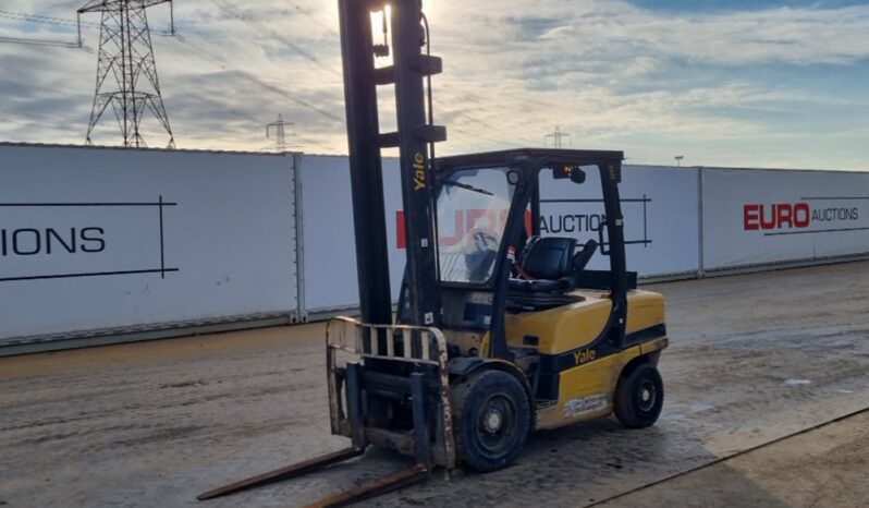 2014 Yale GDP35VX Forklifts For Auction: Leeds – 23rd, 24th, 25th, 26th October @ 08:00am