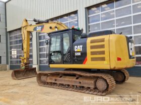 2014 CAT 320E 20 Ton+ Excavators For Auction: Leeds – 23rd, 24th, 25th, 26th October @ 08:00am full