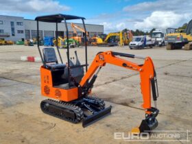 Unused 2024 JPC KV12 Mini Excavators For Auction: Leeds – 23rd, 24th, 25th, 26th October @ 08:00am full