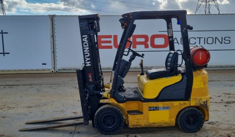 2015 Hyundai 18L Forklifts For Auction: Leeds – 23rd, 24th, 25th, 26th October @ 08:00am full