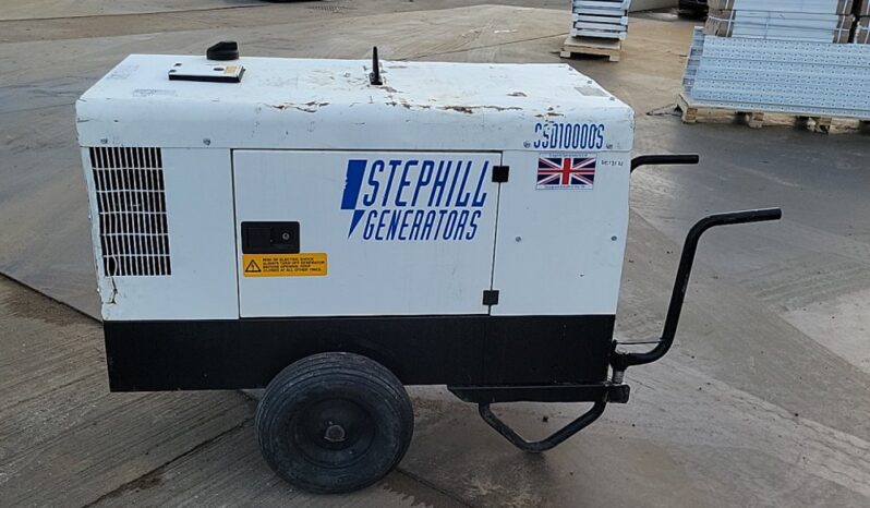 2019 Stephill SSD10000S Generators For Auction: Leeds – 23rd, 24th, 25th, 26th October @ 08:00am full