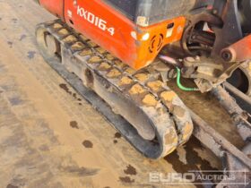 2017 Kubota KX016-4 Mini Excavators For Auction: Leeds – 23rd, 24th, 25th, 26th October @ 08:00am full