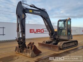 2014 Volvo ECR88D 6 Ton+ Excavators For Auction: Leeds – 23rd, 24th, 25th, 26th October @ 08:00am