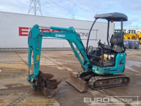 2018 Kobelco SK17SR-3 Mini Excavators For Auction: Leeds – 23rd, 24th, 25th, 26th October @ 08:00am