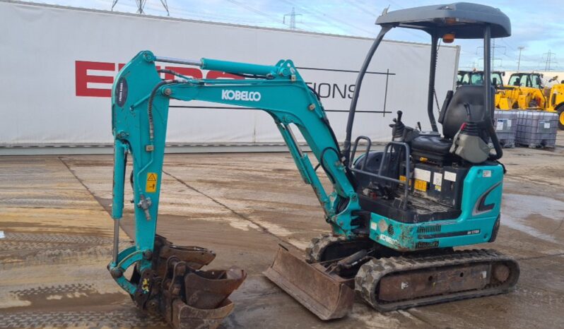 2018 Kobelco SK17SR-3 Mini Excavators For Auction: Leeds – 23rd, 24th, 25th, 26th October @ 08:00am