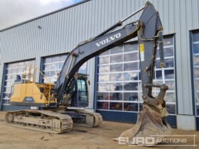 2014 Volvo EC250EL 20 Ton+ Excavators For Auction: Leeds – 23rd, 24th, 25th, 26th October @ 08:00am full