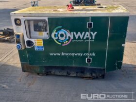 2016 JCB 12kVA Generator, Mitsubishi Engine Generators For Auction: Leeds – 23rd, 24th, 25th, 26th October @ 08:00am full