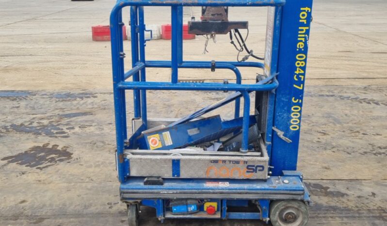 2017 Power Towers Nano SP Manlifts For Auction: Leeds – 23rd, 24th, 25th, 26th October @ 08:00am full