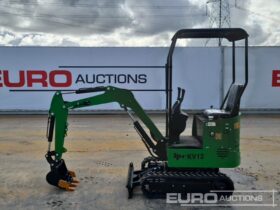 Unused 2024 JPC KV12 Mini Excavators For Auction: Leeds – 23rd, 24th, 25th, 26th October @ 08:00am full