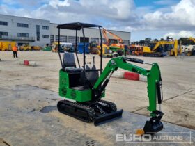 Unused 2024 JPC KV12 Mini Excavators For Auction: Leeds – 23rd, 24th, 25th, 26th October @ 08:00am full