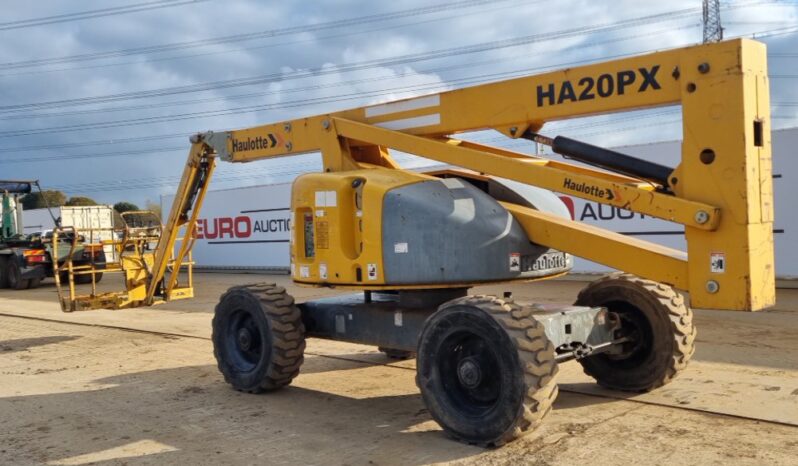 2012 Haulotte HA20PX Manlifts For Auction: Leeds – 23rd, 24th, 25th, 26th October @ 08:00am full