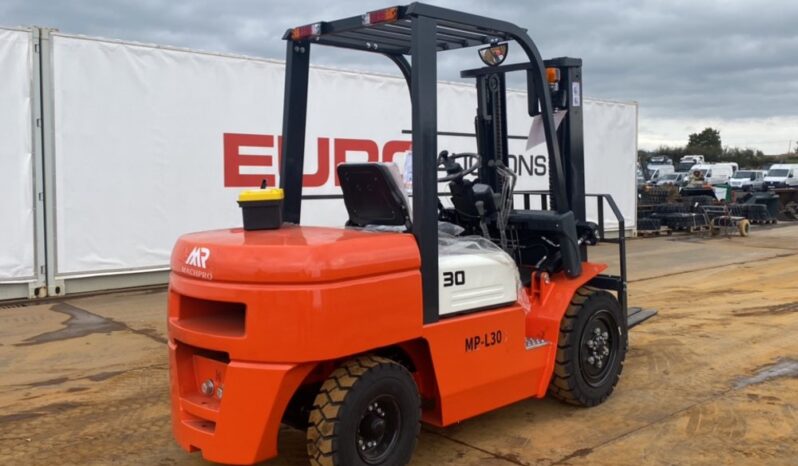 Unused 2024 Machpro MP-L30 Forklifts For Auction: Dromore – 6th & 7th December 2024 @ 9:00am For Auction on 2024-12-7 full