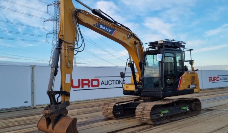 2019 Sany SY135C 10 Ton+ Excavators For Auction: Leeds – 23rd, 24th, 25th, 26th October @ 08:00am