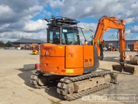 2017 Hitachi ZX85USB-5A 6 Ton+ Excavators For Auction: Leeds – 23rd, 24th, 25th, 26th October @ 08:00am full