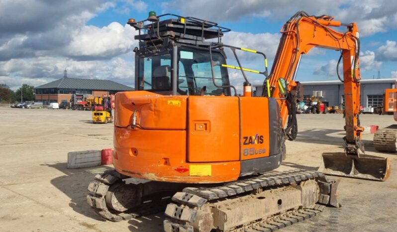 2017 Hitachi ZX85USB-5A 6 Ton+ Excavators For Auction: Leeds – 23rd, 24th, 25th, 26th October @ 08:00am full