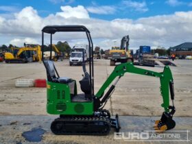 Unused 2024 JPC KV12 Mini Excavators For Auction: Leeds – 23rd, 24th, 25th, 26th October @ 08:00am full