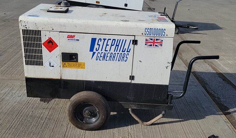 Stephill SSD10000S Generators For Auction: Leeds – 23rd, 24th, 25th, 26th October @ 08:00am full