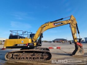 2021 Sany SY265C LC 20 Ton+ Excavators For Auction: Leeds – 23rd, 24th, 25th, 26th October @ 08:00am full