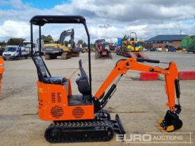 Unused 2024 JPC KV12 Mini Excavators For Auction: Leeds – 23rd, 24th, 25th, 26th October @ 08:00am full