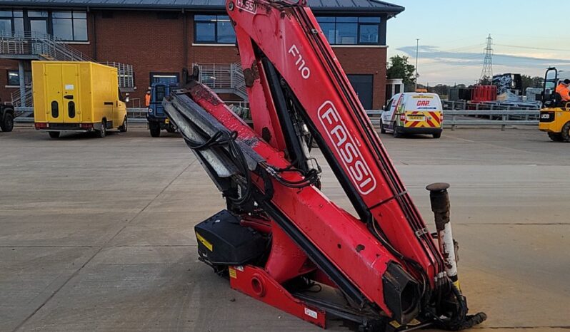 Fassi F110 Hydraulic Loading Cranes For Auction: Leeds – 23rd, 24th, 25th, 26th October @ 08:00am full