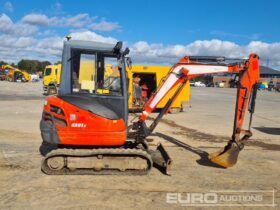 2016 Kubota KX61-3 Mini Excavators For Auction: Leeds – 23rd, 24th, 25th, 26th October @ 08:00am full