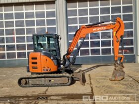 2017 Hitachi ZX55U-5A CLR Mini Excavators For Auction: Dromore – 6th & 7th December 2024 @ 9:00am For Auction on 2024-12-7 full