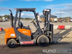 2018 Doosan D30GP Forklifts For Auction: Leeds – 23rd, 24th, 25th, 26th October @ 08:00am full